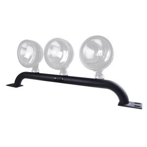 Jeep Wrangler TJ Light Bar - Front Bumper - Rugged Ridge - Textured - Black - `97-`06
